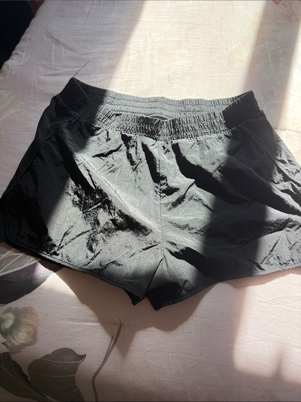 Aeropostale Black Women's Athletic Running Shorts size large EUC